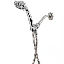 NEW Glacier Bay 3-Spray Wall Mount Handheld Shower Head 1.8 GPM in Chrome