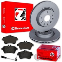 Zimmermann Bremsscheiben + BelÄGe Vorne FüR Mercedes A-KLASSE W169 B-KLASSE W245
