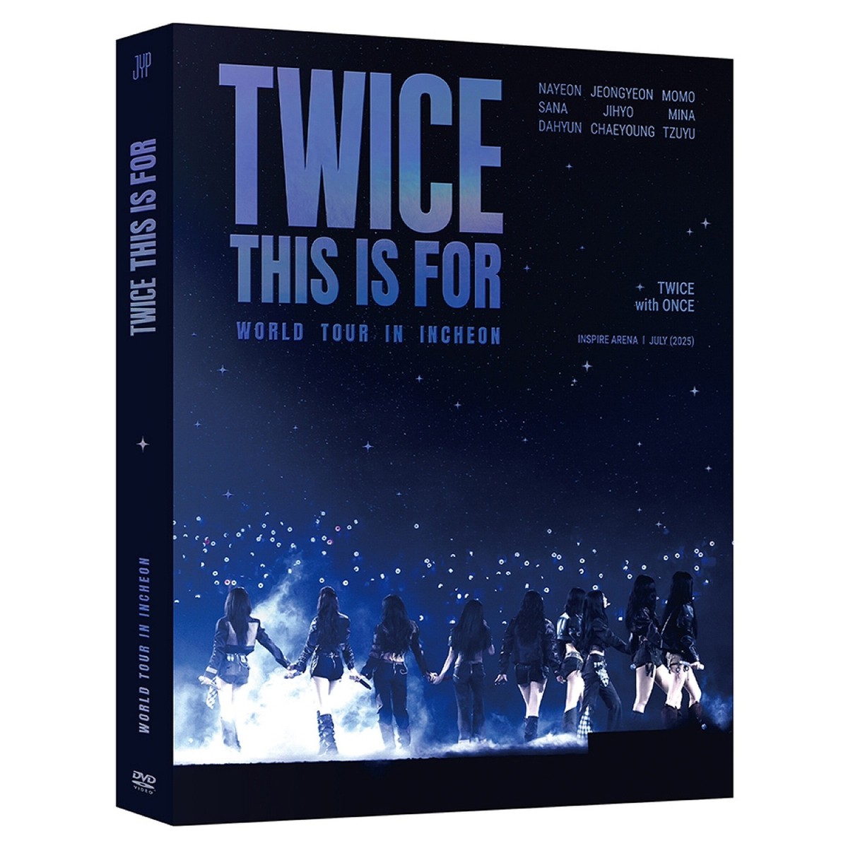 TWICE THIS IS FOR WORLD TOUR IN INCHEON DVD/Book+18 Card+9 Photo+