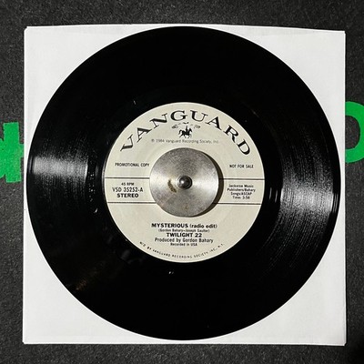 TWILIGHT 22 Mysterious 7  Promo Vanguard Electro Funk Boogie Modern Soul EX 1984