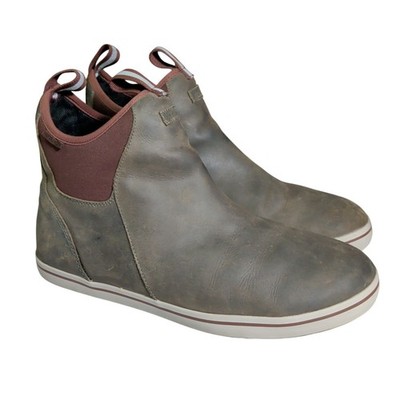 Xtratuf Deck Boots Mens Size 14 Gray Waterproof WP Outdoor Gorpcore Rain Boots