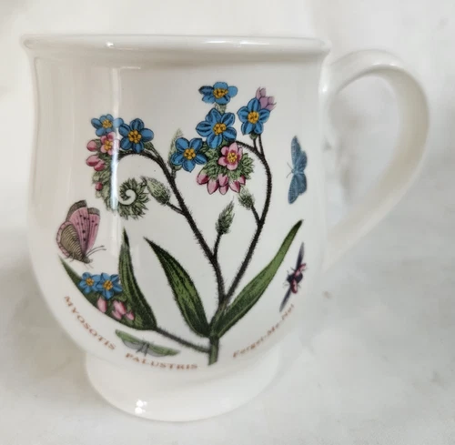 Portmeirion Botanic Garden 4 1/2" Bristol Cup Mug Forget Me Not