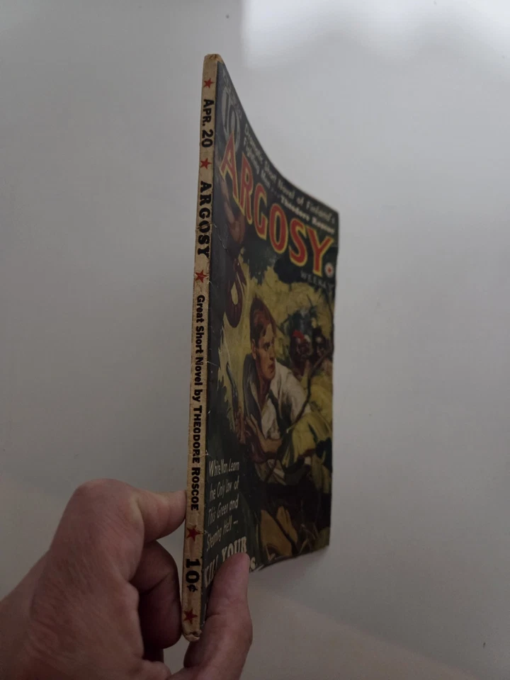 Argosy Weekly Pulp Magazine April 20th 1940 - Image 2 of 4