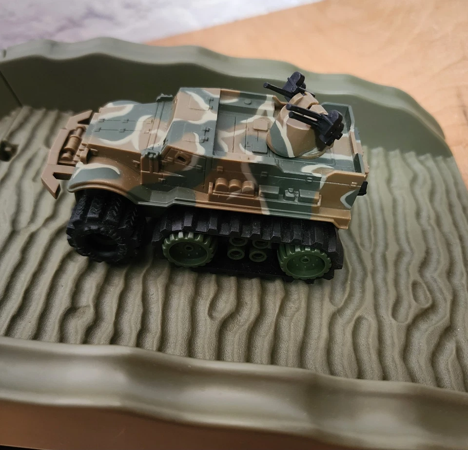 Juego de puente Schaper Stomper Mobile Force Convoy años 80 con 3 vehículos no operativos Foto 3 de 4