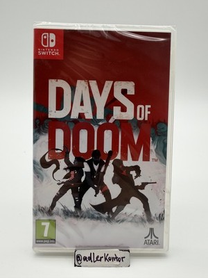 Days of Doom Nintendo Switch NEU versiegelt Atari Taktik-RPG