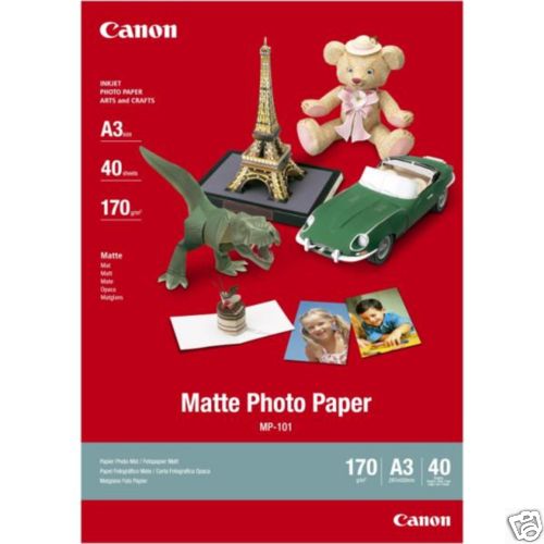 Papier mat Canon A3 MP-101 anti-reflet pour réussir vos affichages