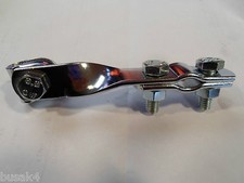 VESPA PX 125 150 LML STAR CHROME CUSTOM MOD MIRROR CLAMP TWISTED 4 CRASH BARS