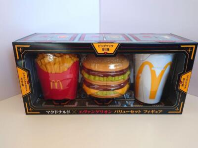 McDonald's  Evangelion Collaboration Value Set Figures Japan Limited Items New