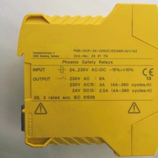 New For Phoenix Contact PSR-SCP-24-230UC/ESAM4/3X1/1X2 2981114 Safety Relay