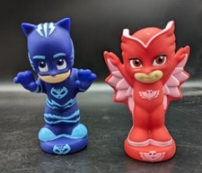 PJ Masks Water Squirters Bath Toy Set Of 2 Includes Catboy and Owlette