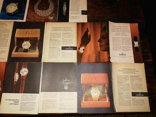 60er Vintage ORIGINAL OMEGA UHR GROSSES SET SEAMASTER LADYMATIC & + ARGENTINIEN ANZEIGEN #2 - Bild 6 von 7
