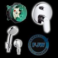 Hans Grohe Focus E² Unterputz Wannen Armatur Set Up Bad Brausearmatur Croma E E2