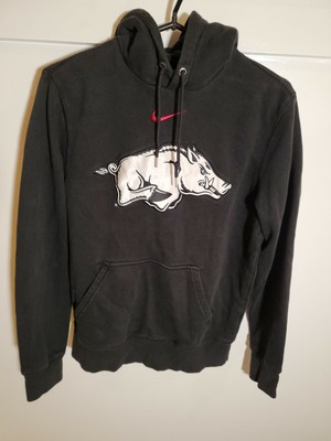 white nike arkansas razorback pullover