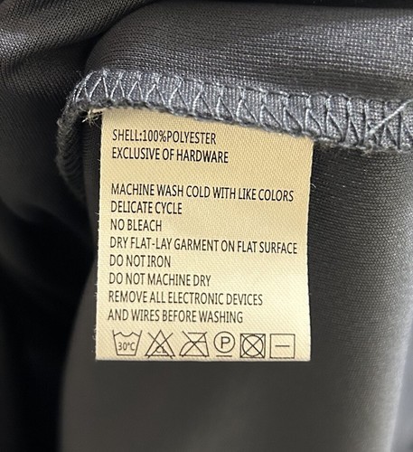 SCOTTeVEST Men Performance TEC T Shirt Blue L/S Zip Pockets Crewneck 3XL - 第 5/9 張圖片