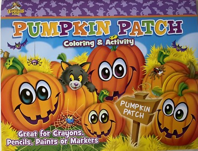 Pumpkin Patch Coloring & Activity Book