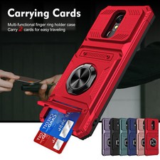Caseswill for Consumer Cellular Iris Connect Case Card Holder Wallet Phone Cover