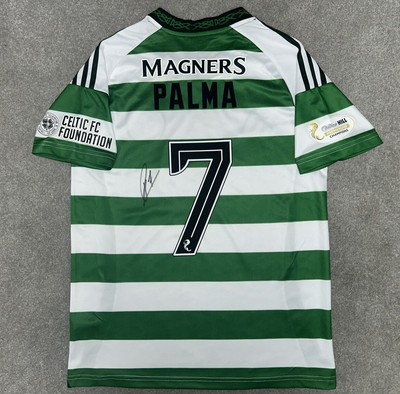 Signed LUIS PALMA Celtic 24/25 Football Home Shirt - COA & Photo Proof