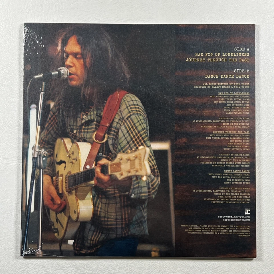 Neil Young “Harvest Outtakes” 7" Single/Reprise (Sealed) 2022 - Image 2 of 2