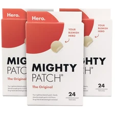Hero Cosmetics Mighty Patch Original Patch-Hydrocolloid Acne Pimple Patch 3x24pk