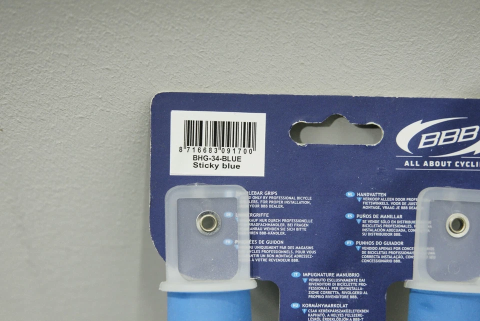 BBB BHG-34 Sticky Griffe Lenkergriffe Blau NEU - Bild 4 von 4