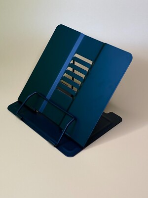 Desk Book Stand Metal Reading Rest Book Holder Angle Adjustable Stand 19x20x15cm