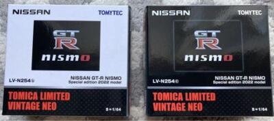 Nissan GT-R NISMO Special edition 2022model 1/64 LV-N254b and LV