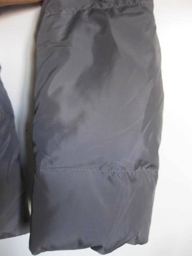 BANANA REPUBLIC women's down GRAY coat Jacket L 4 button - Picture 6 of 11