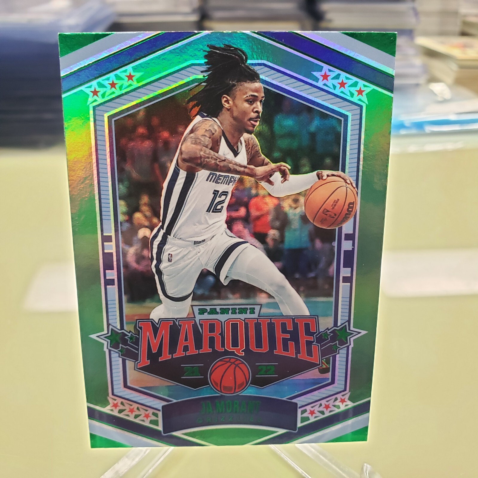 2021-22 Chronicles Marquee Green Ja Morant # 357