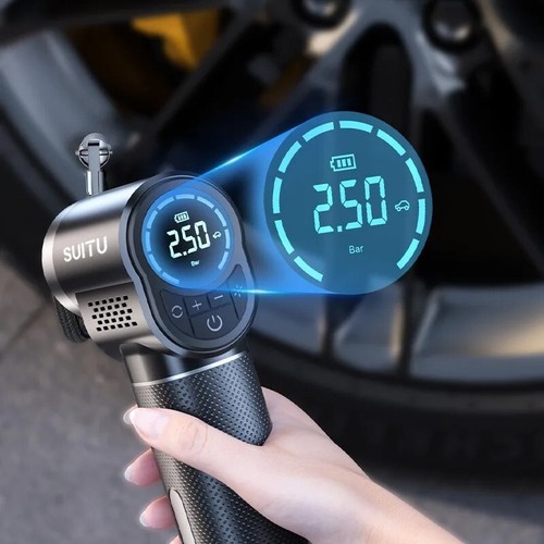 150PSI Wireless Car Air Compressor Electric Portable Tire Pump Digital Display - Picture 5 of 17