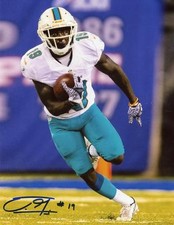JAKEEM GRANT MIAMI DOLPHINS SIGNED 8X10 PHOTO W/ PHOTO PROOF