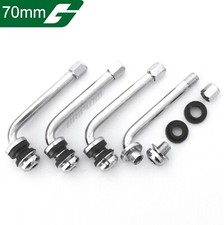 Valve Stems Angled 90 Degree Pack Of 4 70mm 2.75 Wheel Rim Jdm 4 Pieces Work