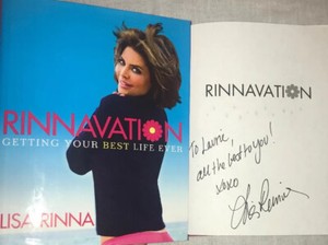 SIGNED Rinnavation Getting Your Best Life Ever Book by Lisa Rinna 1st ED HC DJ
