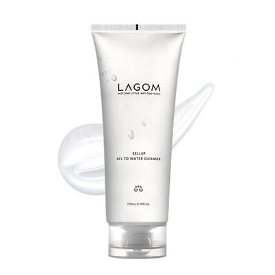 LAGOM Cellup Gel zu Wasser Reiniger für Gesicht 170ml * UK VERKÄUFER * SCHNELLER VERSAND *