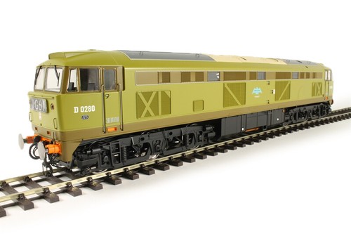 Heljan Class 53 D0280 "Falke" original lindgrün mit Gusswappen Spur O 5350 | Zustand: New