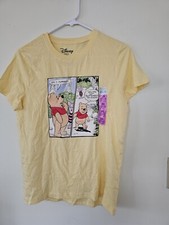 DISNEY NWT WINNIE THE POOH YELLOW T Shirt Sz XS 2-4 Piglet New With Tags
