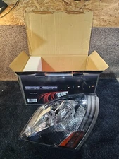 Trux Accessories TLED-H46 Volvo VN VNL Halogen Headlight Assembly w/ 2 LED Strip