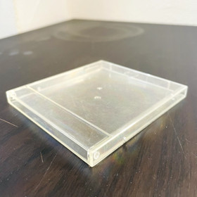 Nintendo Famicom Disk System Authentic Original Plastic Clear Case Disk Case