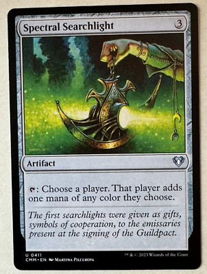 Spectral Searchlight Commander Masters 0411 MTG NM+ Never Played
