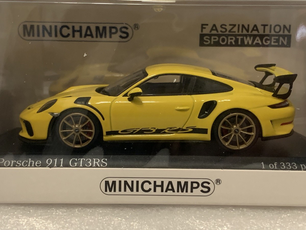 Porsche 911 GT3 RS (991.2) Racing Yellow/Gold Wheels LTD