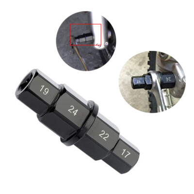 Hex Axle Tool For Motorcycle Front Axle Wheel 12 14 17 19 22 24mm 6 In 1 Motorcycle Spindle Socket Adapter Tool Hex Axle Tool For Motorcycle Front Axle Wheel 12 14 17 19 22 24mm 6 In 1 Motorcycle Spindle Socket Adapter Tool
