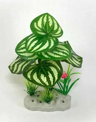6.5" Artificial Plastic Decoration Aquarium Plant For Fish Tank New