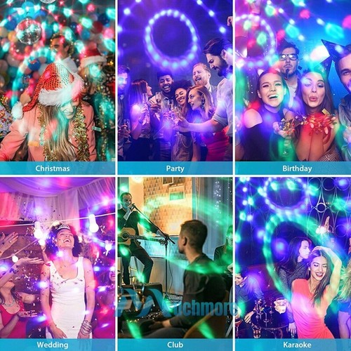 RGB LED Projector Party Disco Club DJ Light Crystal Magic Ball Effect Stage Lamp - Picture 7 of 15