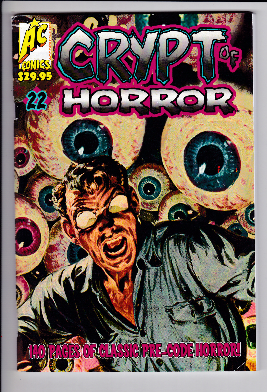 Crypt of Horror 22 VG/FN Pre-Code Reprints Steve Ditko 2014 AC Comics Russ Heath