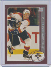 2002-03 Topps Rookie Card #336 Jay Bouwmeester Florida Panthers