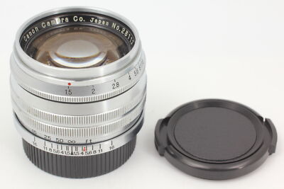 Exc+5] Canon 50mm f/1.5 MF Lens LTM L39 Leica Screw Mount From