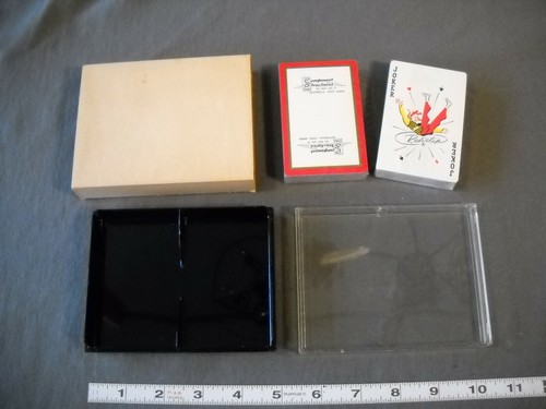 VINTAGE SEALED PLAYING CARDS COMPONENT STRUCTURES INC ASHTABULA, OHIO ADVERTISER - Picture 3 of 4