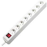 Brennenstuhl Eco-Line Steckdosenleiste 8-Fach, Weiß