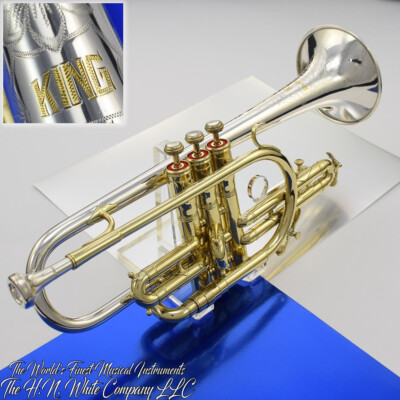 1964 Vintage King H. N. White Silversonic Master Model Cornet Wow