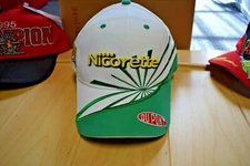 Super RARE -  SAMPLE NOT FOR RESALE  Jeff Gordon WHITE Nicorette Hat!  New!  