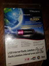Aluratek AIRJO1F USB Internet Radio Juxebox (FACTORY SEALED) New! Free shipping